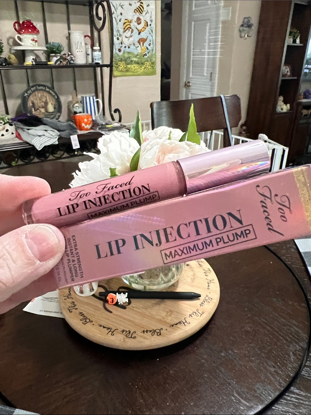 New Too Faced Lip Injection Maximum Plump Lip Gloss - Rose Pink